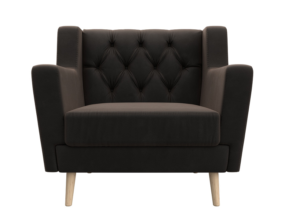 Кресло Брайтон Люкс (seven 727 коричневый)