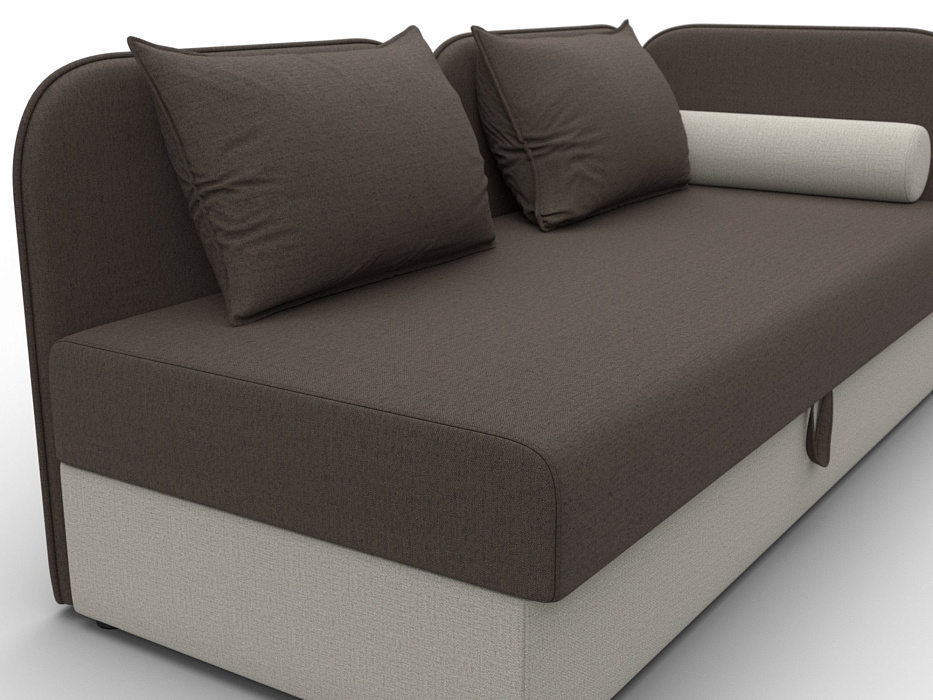 Тахта Лига-094 НПБ (амур 05 коричневый;амур 02 бежевый)