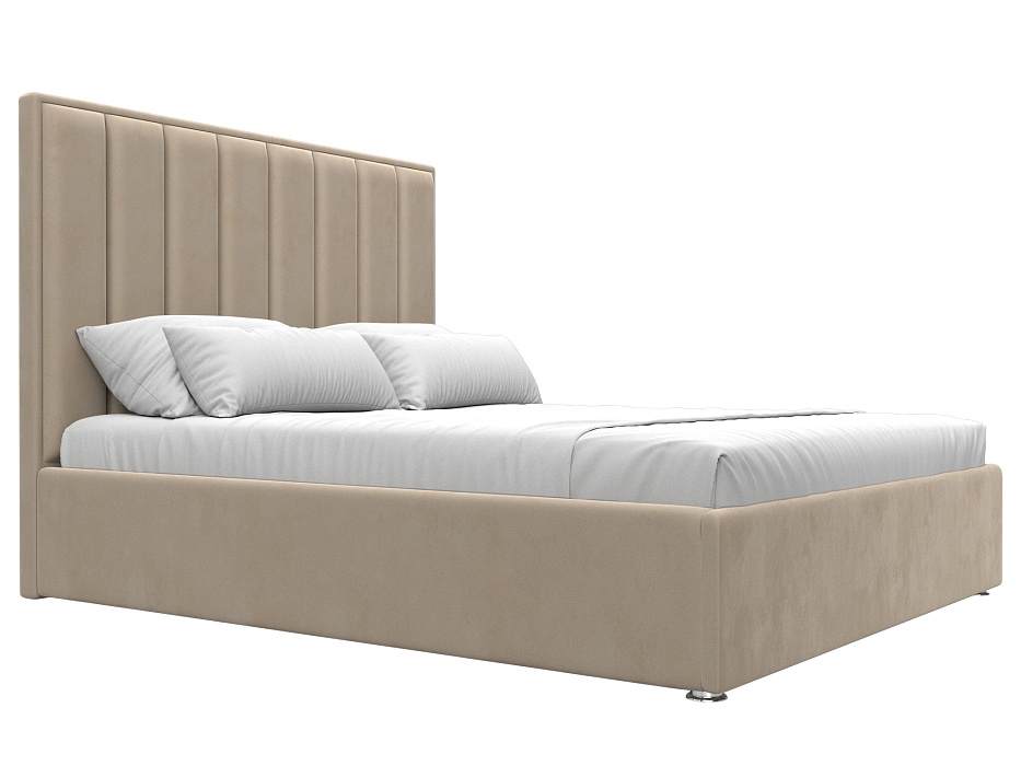 Кровать интерьерная Афродита 160 (seven 729 бежевый)