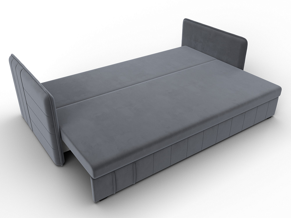 Диван прямой Слим (seven 17 серый)