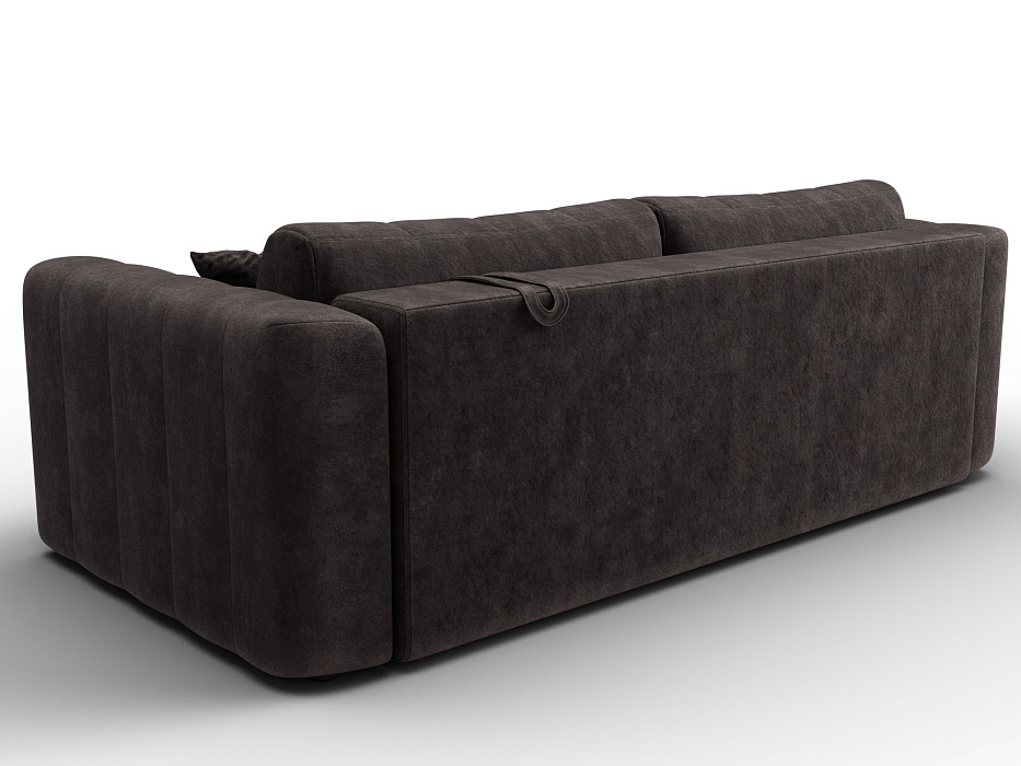 Диван прямой Лига-062 НПБ (brut 17 коричневый)