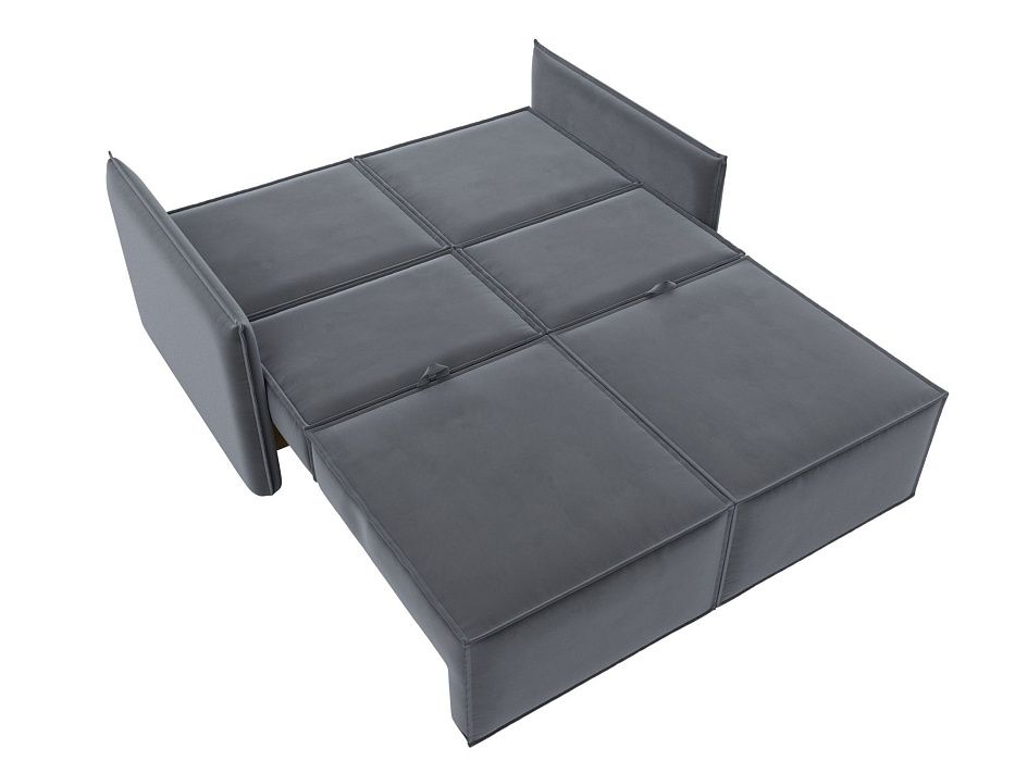 Диван прямой Либерти мини (seven 17 серый)