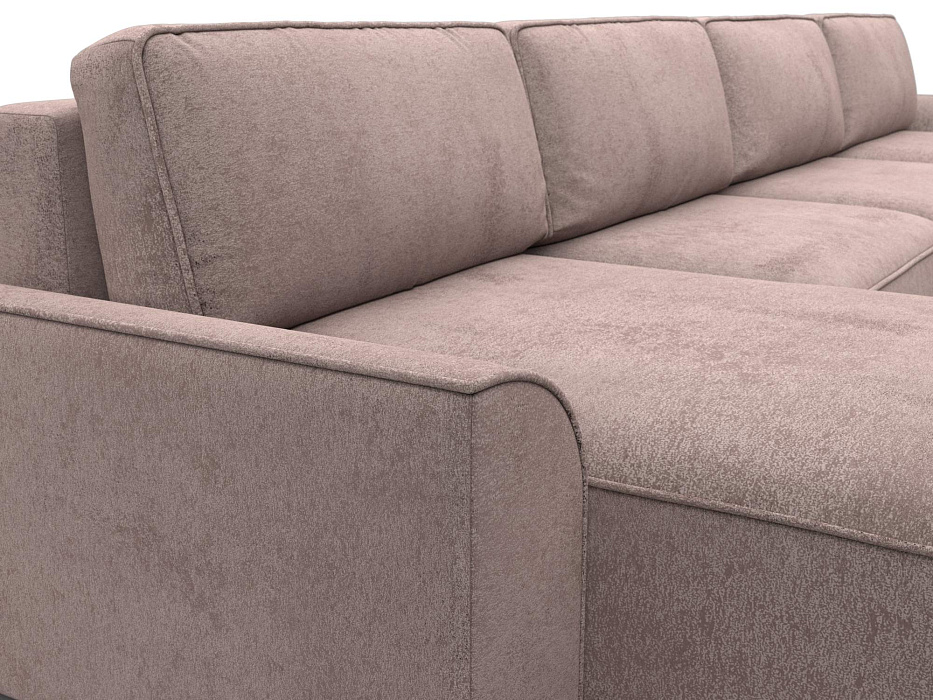 Диван П-образный Лига-048 НПБ лонг (tower 05 бежевый)