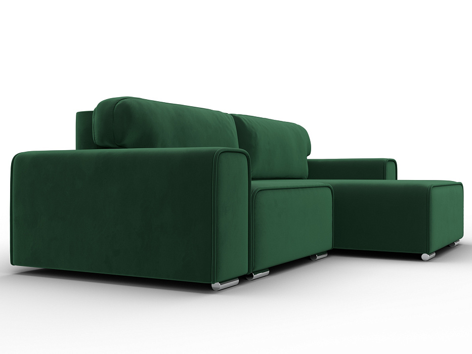 Диван угловой Лига-029 (seven 626 зеленый)