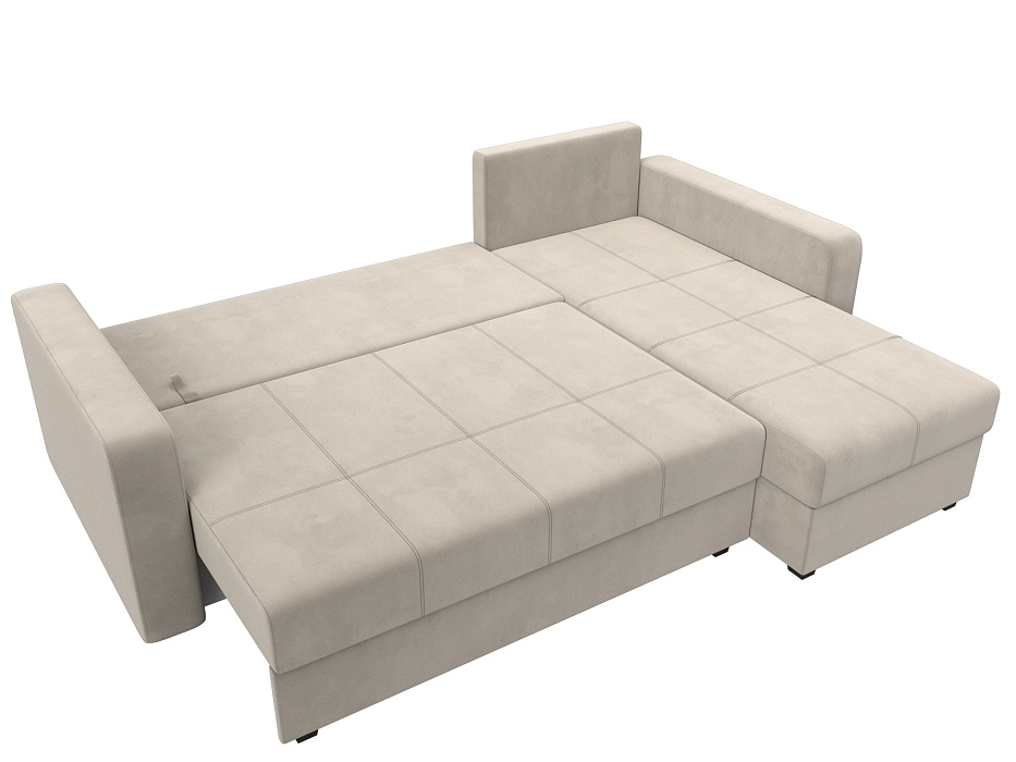Диван угловой Ливерпуль Лайт правый угол (бежевый)