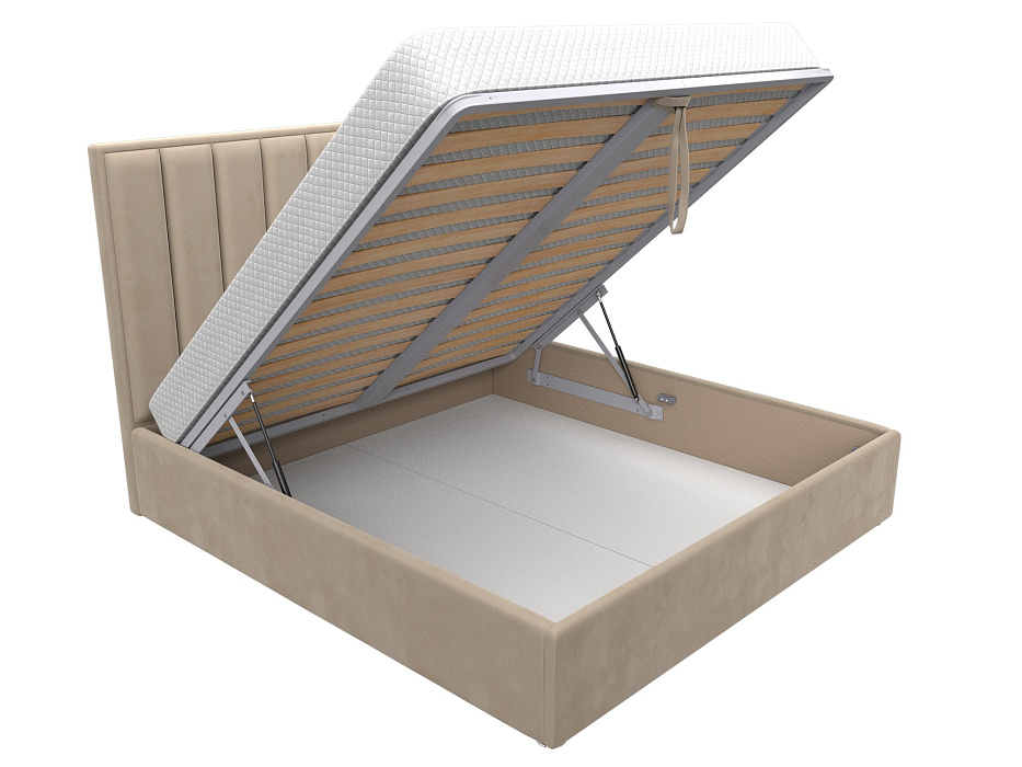 Кровать интерьерная Афродита 180 (seven 729 бежевый)