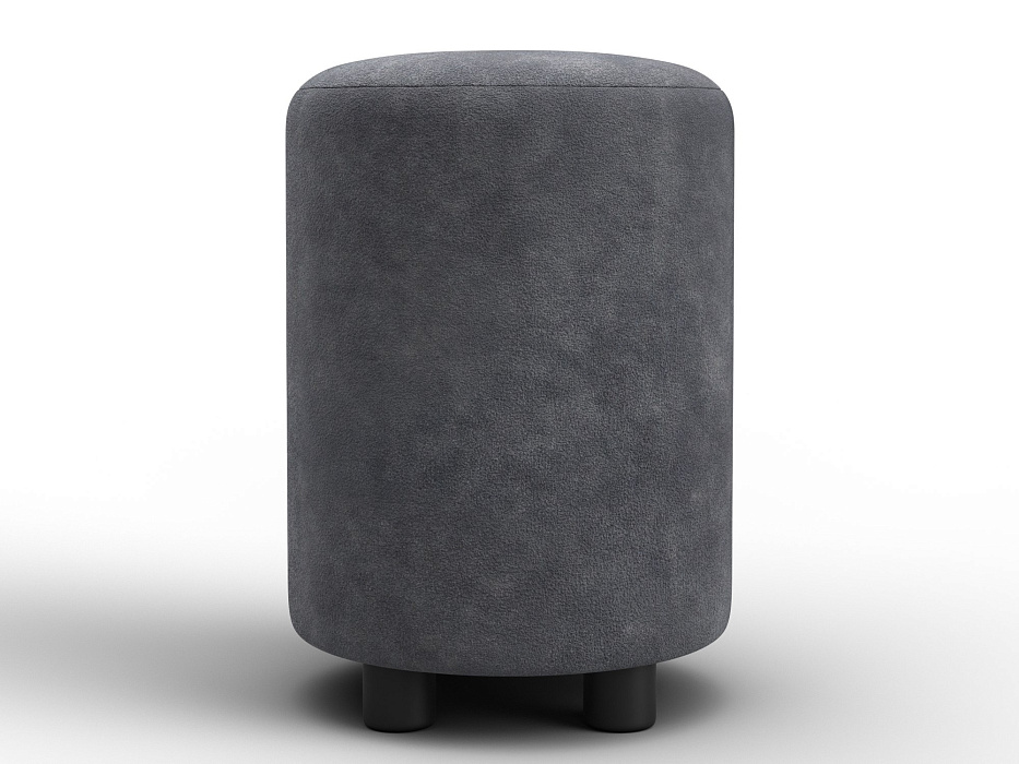 Пуф 001 (brut 16 темно-серый)
