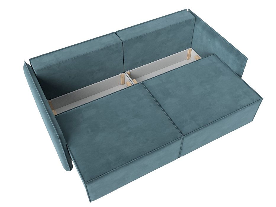 Диван прямой Либерти (seven 113 бирюзовый)