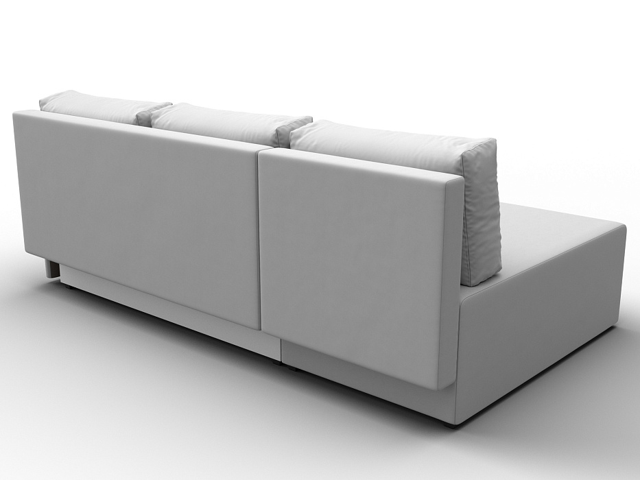 Диван угловой Поло левый угол (белый)