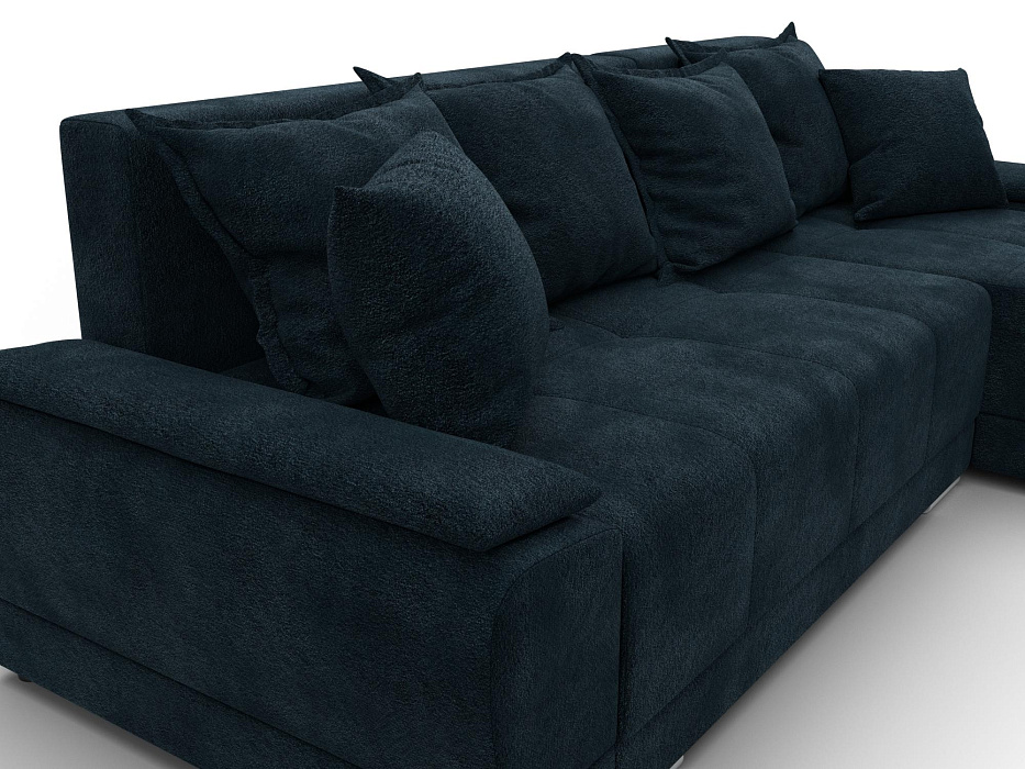 Диван угловой Лига-119 угол правый (laim 21 графит)