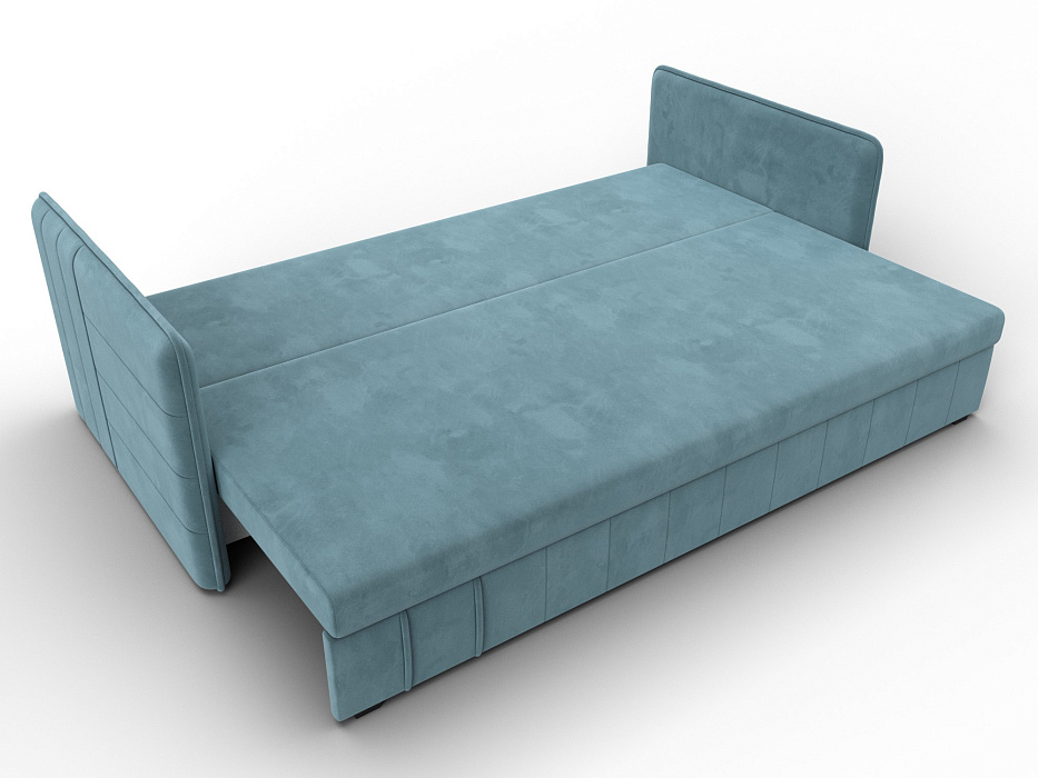 Диван прямой Слим (seven 113 бирюзовый)