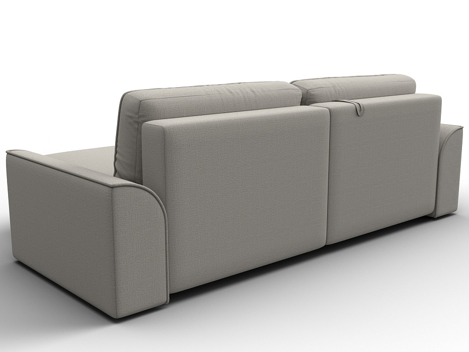 Диван угловой Лига-048 НПБ (амур 02 бежевый)