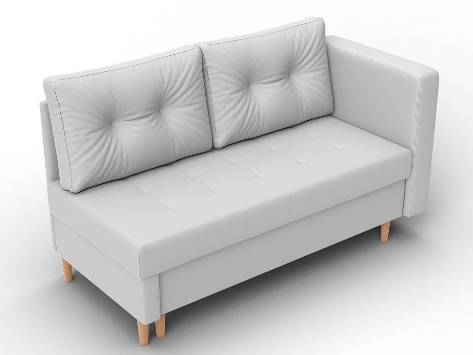 Кушетка Лига-098 (экокожа белый)