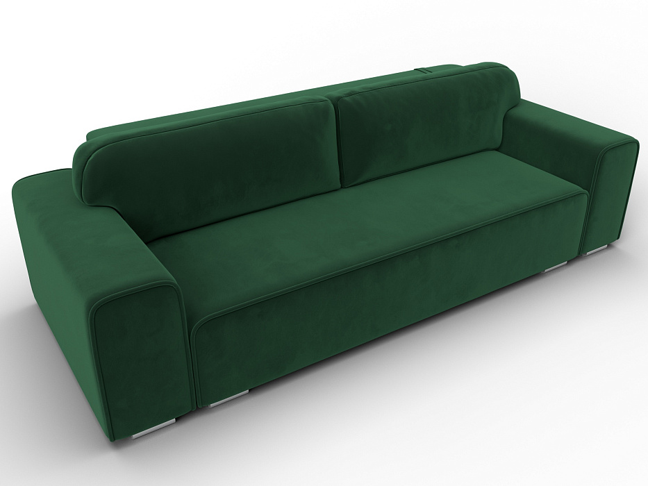 Диван прямой Лига-029 (seven 626 зеленый)