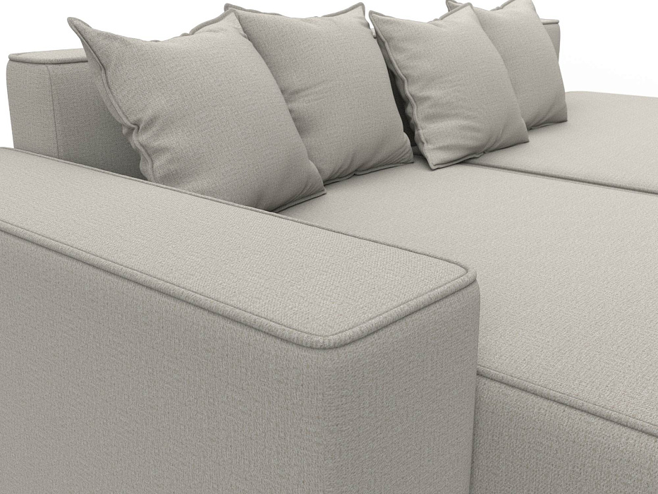 Диван угловой Лига-079 угол левый (амур 02 бежевый)