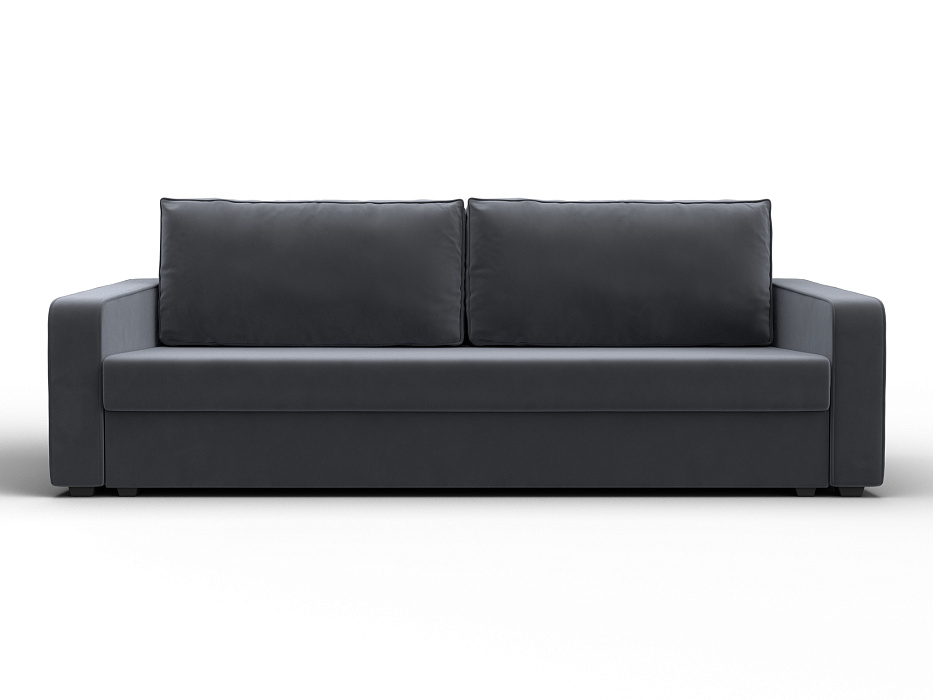 Диван прямой Лига-009 (seven 17 серый)