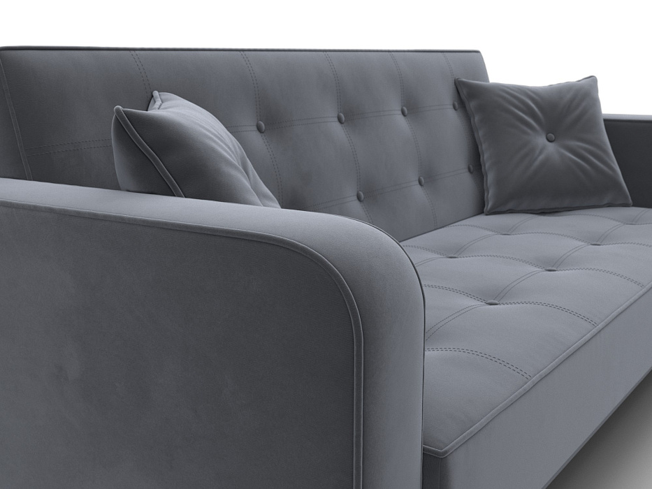 Диван-книжка Тур (seven 17 серый)