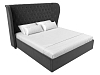Интерьерная кровать Далия 160 (серый цвет)