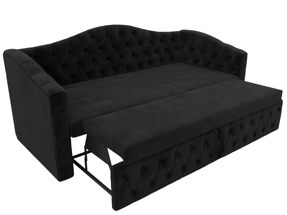 Диван детский прямой Мечта (seven 35 черный)
