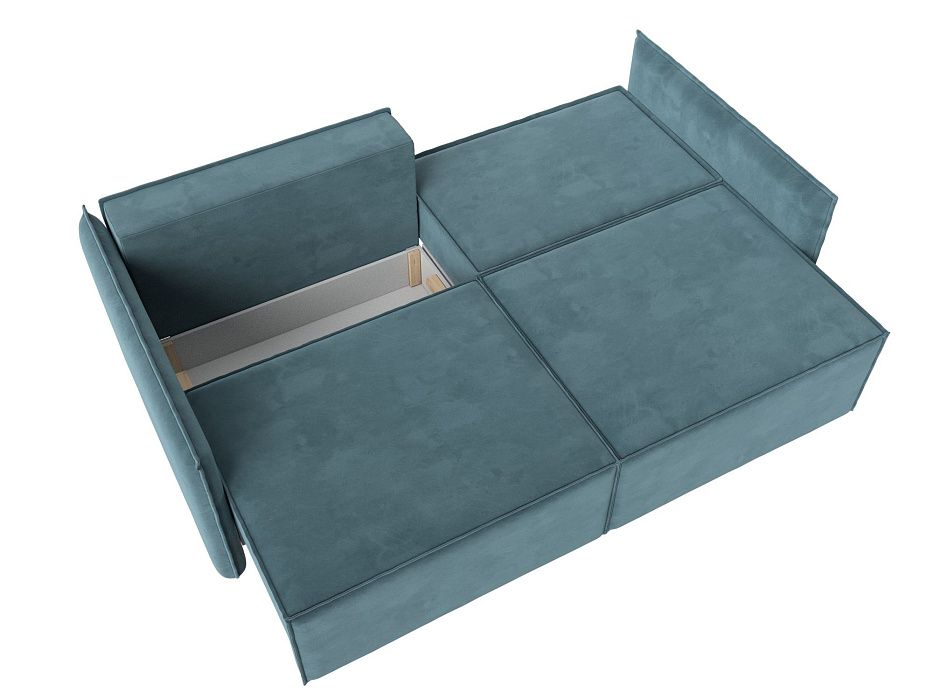 Диван прямой Либерти (seven 113 бирюзовый)