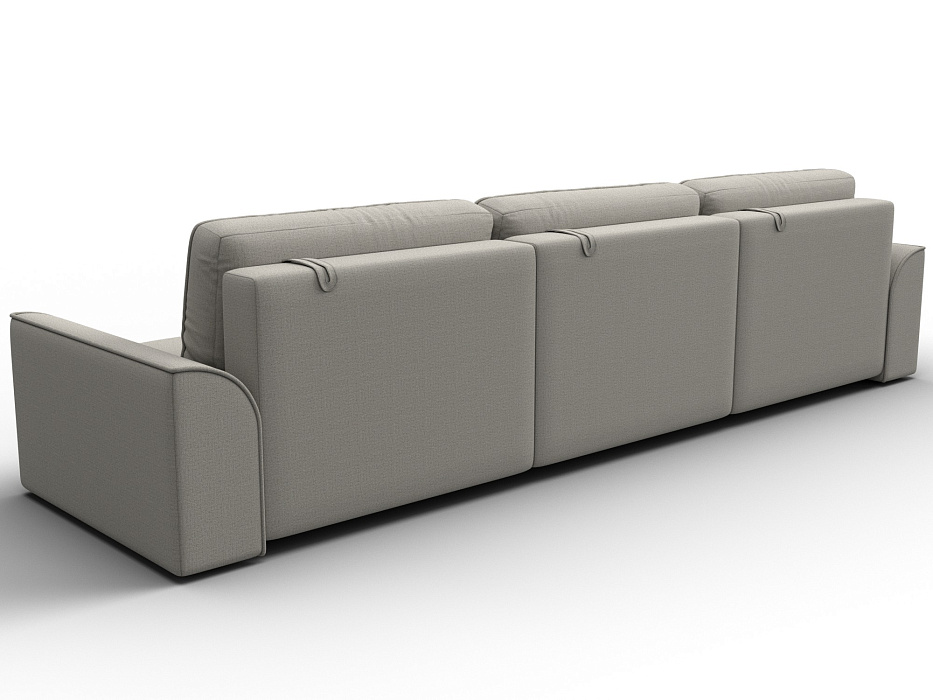 Диван прямой Лига-048 НПБ Лонг (амур 02 бежевый)