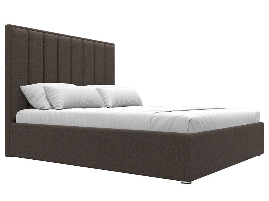 Кровать интерьерная Афродита 160 (амур 05 коричневый)