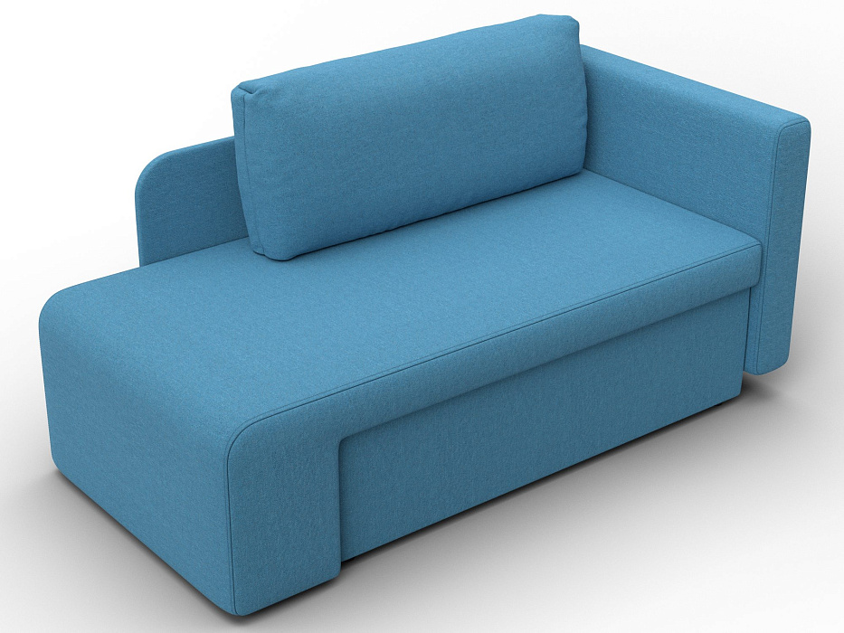 Кушетка Лига-097 (амур 10 голубой)