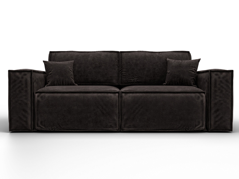 Диван прямой Лига-081 НПБ (brut 17 коричневый)