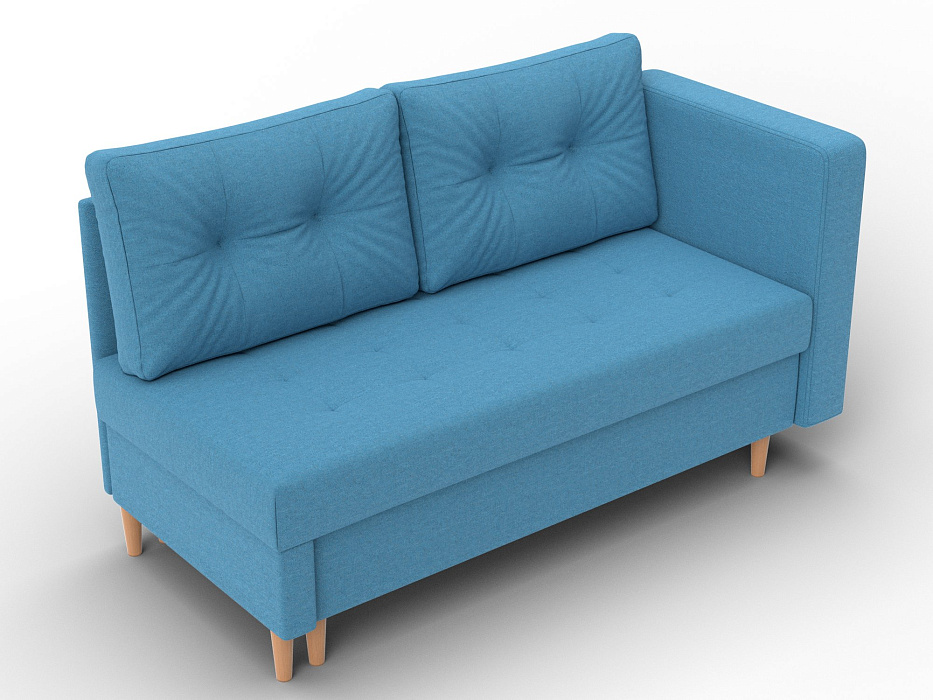 Кушетка Лига-098 (амур 10 голубой)