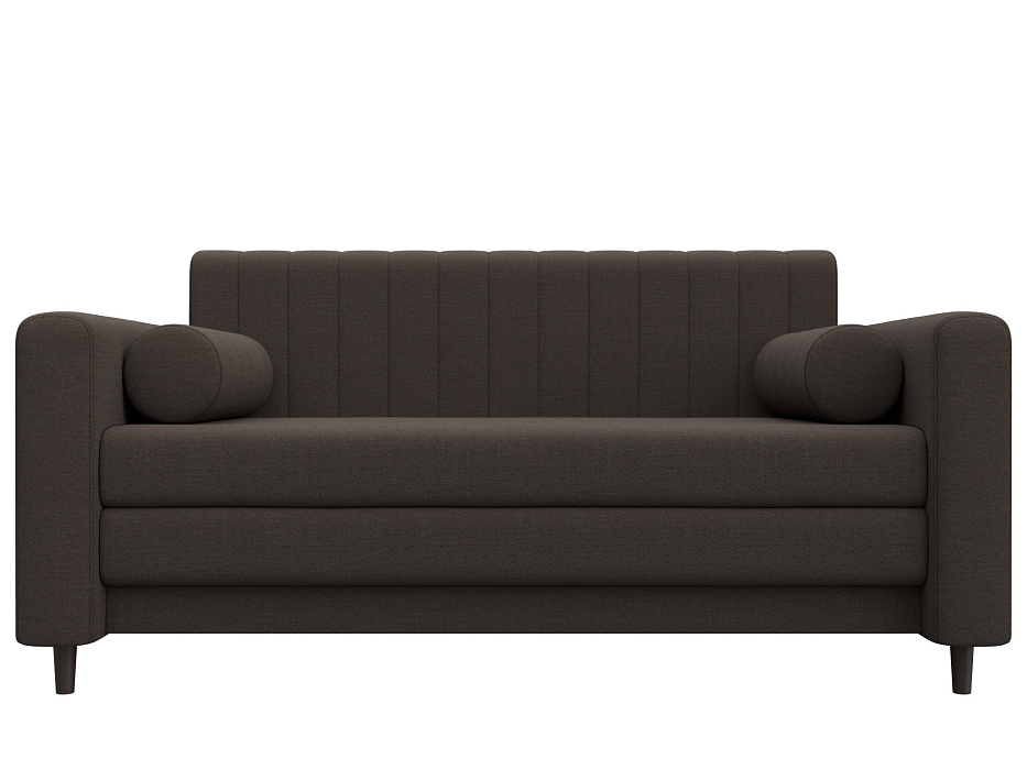 Диван прямой Лига-070 (амур 05 коричневый)