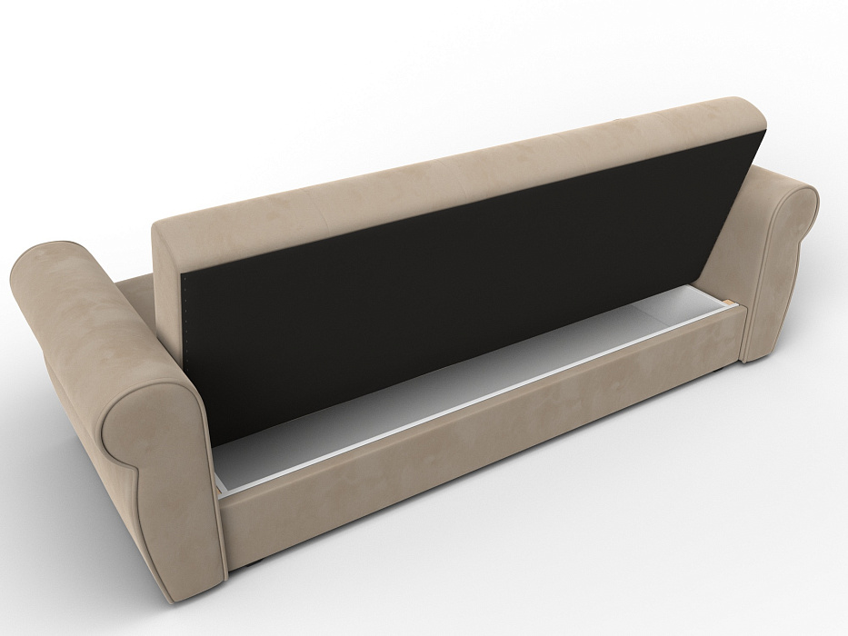 Диван-книжка Лига-019 (seven 729 бежевый)