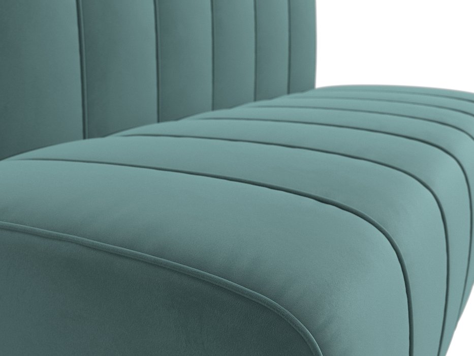 Диван кухонный прямой Ральф (seven 113 бирюзовый)