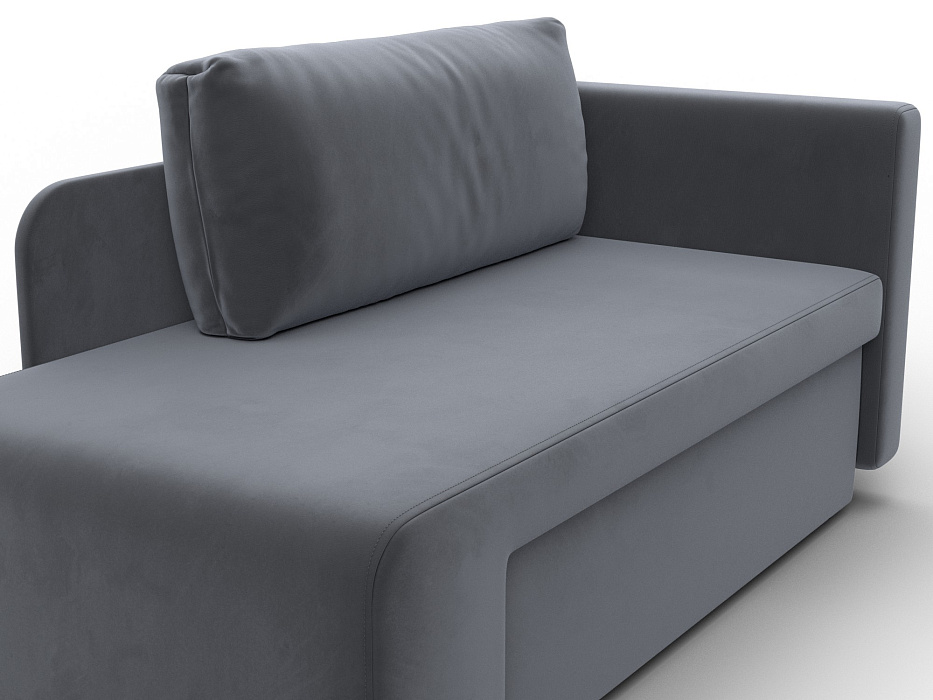Кушетка Лига-097 (seven 17 серый)