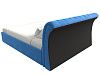 Интерьерная кровать Сицилия 160 (голубой цвет)