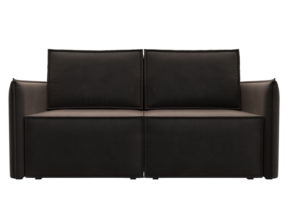 Диван прямой Либерти мини (seven 727 коричневый)