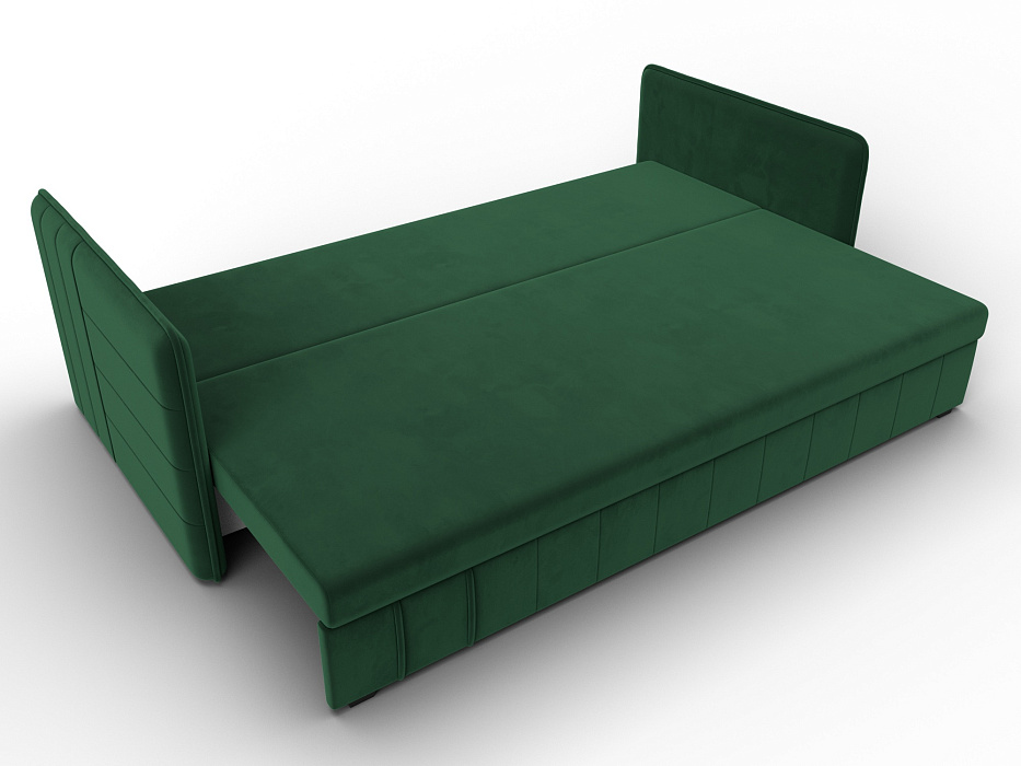 Диван прямой Слим (seven 626 зеленый)