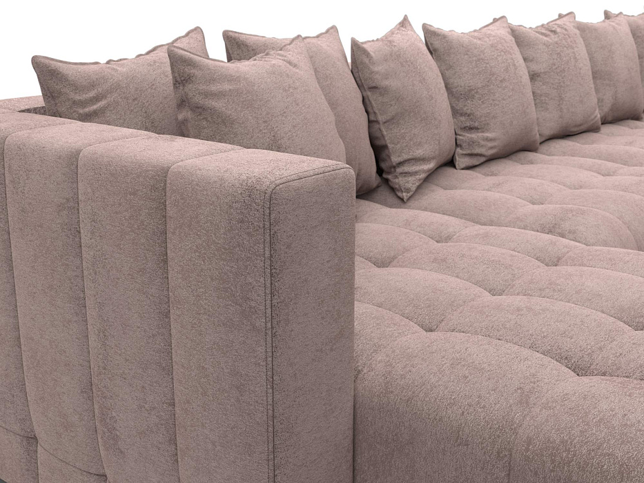 Диван П-образный Лига-052 НПБ Лонг (tower 05 бежевый)