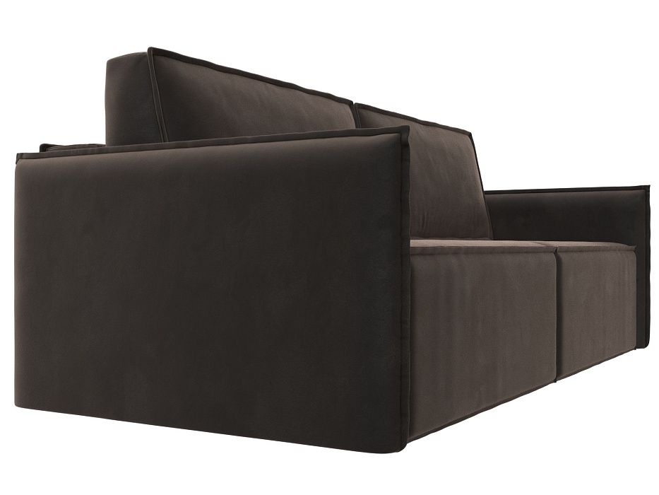 Диван прямой Либерти (seven 727 коричневый)