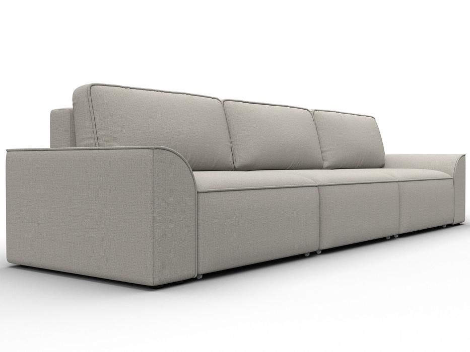 Диван прямой Лига-048 НПБ Лонг (амур 02 бежевый)