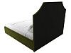 Кровать интерьерная Кантри 180 (зеленый)