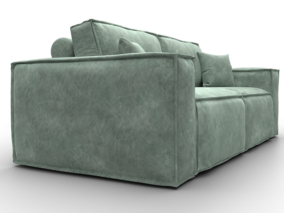 Диван прямой Лига-081 НПБ (brut 08 зеленый)