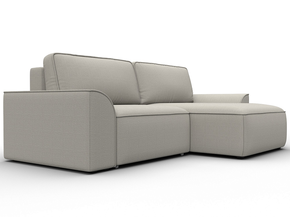 Диван угловой Лига-048 НПБ (амур 02 бежевый)