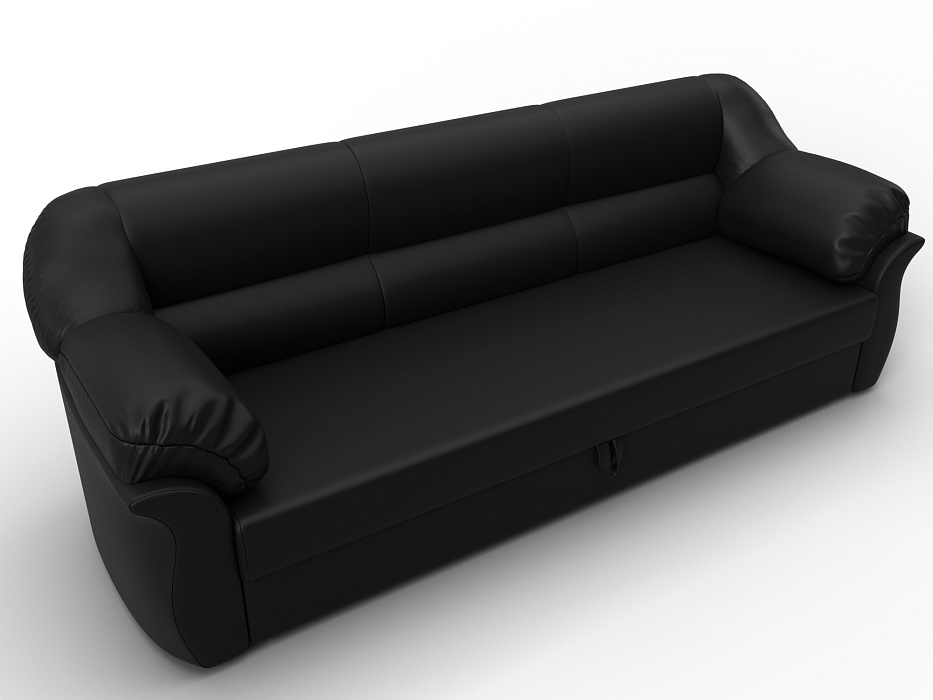 Диван прямой Карнелла (черный)