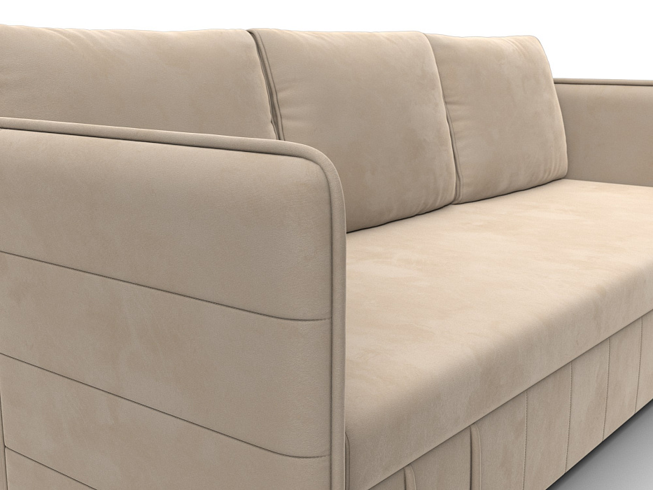 Диван прямой Слим (seven 729 бежевый)