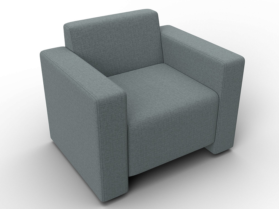 Кресло Лига-093 (амур 07 серый)