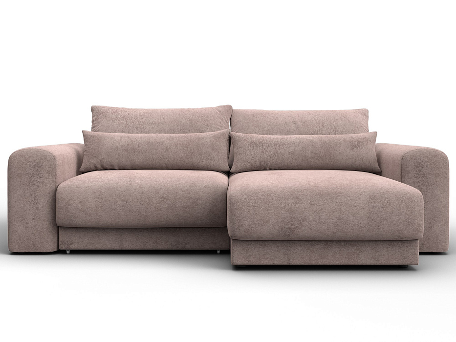 Диван угловой Лига-056 НПБ угол универсальный (tower 05 бежевый)