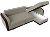 Угловой диван Марсель правый угол (корфу 02\коричневый)