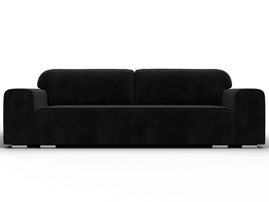 Диван прямой Лига-029 (seven 35 черный)