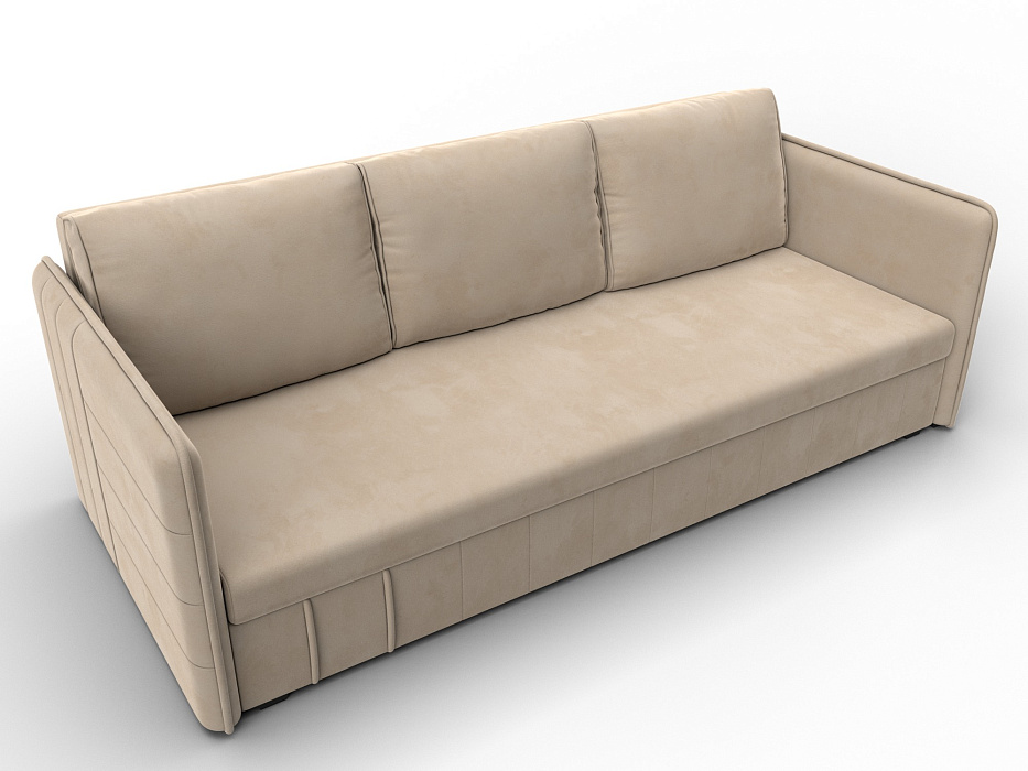 Диван прямой Слим (seven 729 бежевый)