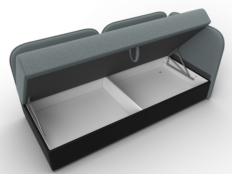 Тахта Лига-094 НПБ (амур 07 серый/черный)